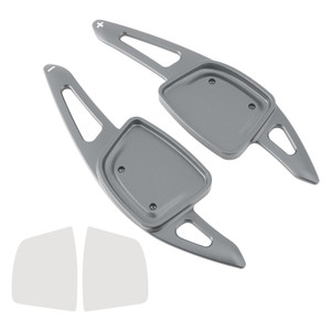2019-2024 Audi A3 A4 A5 A6 A7 A8 Steering Wheel Paddle Shifter Extension Aluminium Grey Generic
