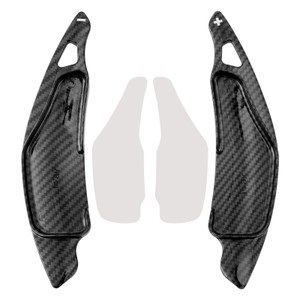 2007-2014 Toyota Noah/Voxy Steering Wheel Paddle Shifter Extension Carbon Fiber Black Look Generic
