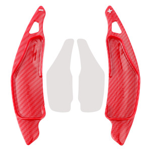 2006-2011 Lexus IS Steering Wheel Paddle Shifter Extension Carbon Fiber Red Look Generic