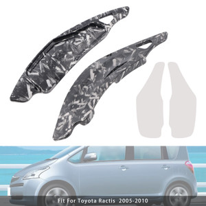 1997-2004 Toyota Aristo Steering Wheel Paddle Shifter Extension Black Forged Pattern Generic