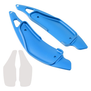2005-2010 Toyota Ractis Steering Wheel Paddle Shifter Extension Aluminium Blue Generic
