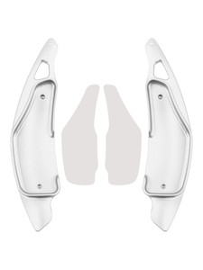 2005-2010 Toyota Ractis Steering Wheel Paddle Shifter Extension Aluminium Silver Generic