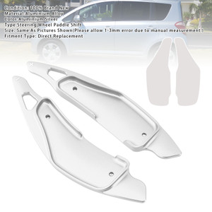 2005-2010 Toyota Ractis Steering Wheel Paddle Shifter Extension Aluminium Silver Generic