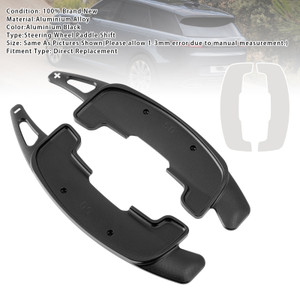 2021-2024 Range Rover Discovery Steering Wheel Paddle Shifter Extension Aluminium Black Generic