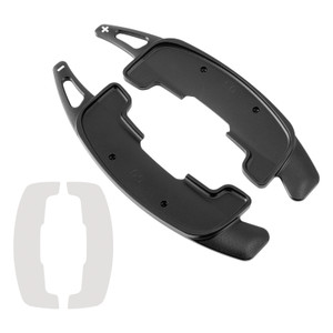 2020-2024 Jaguar XEL Steering Wheel Paddle Shifter Extension Aluminium Black Generic