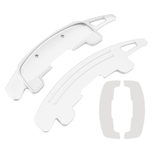 2022-2024 Range Rover Discovery Sport Steering Wheel Paddle Shifter Extension Aluminium Silver Generic