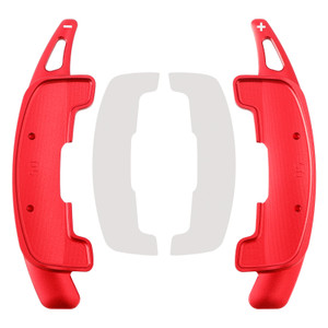 2021-2023 Jaguar XFL Steering Wheel Paddle Shifter Extension Aluminium Red Generic