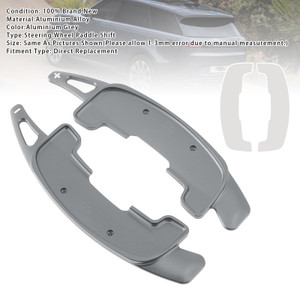 2021-2024 Range Rover Discovery Steering Wheel Paddle Shifter Extension Aluminium Grey Generic