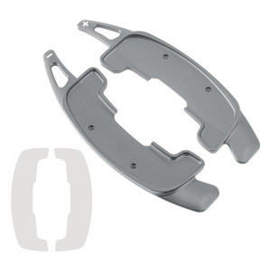 2021-2024 Jaguar F-PACE 2021-2024 Steering Wheel Paddle Shifter Extension Aluminium Grey Generic