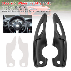 2017-2025 Subaru BRZ Steering Wheel Paddle Shifter Extension Aluminium Black Generic