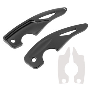 2017-2025 Toyota GT86 Steering Wheel Paddle Shifter Extension Steering Wheel Paddle Shifter Extension Aluminium Black Generic