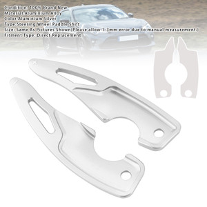 2017-2025 Subaru BRZ Steering Wheel Paddle Shifter Extension Aluminium Silver Generic