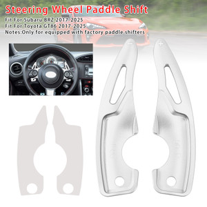 2017-2025 Subaru BRZ Steering Wheel Paddle Shifter Extension Aluminium Silver Generic
