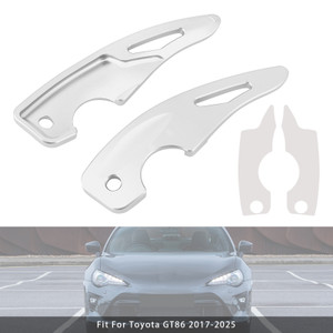 2017-2025 Subaru BRZ Steering Wheel Paddle Shifter Extension Aluminium Silver Generic