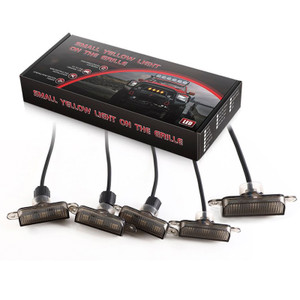 5Pcs Front Grille LED Lighting RGB With APP Controller For SUV off-road vehicles