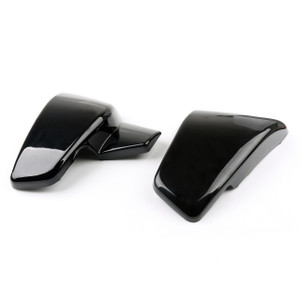 ABS Battery Side Covers For Honda VT600 Shadow VLX600 Deluxe (99-07) Black