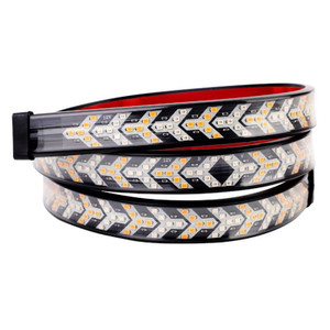 Car Truck LED TailLight Strip Turn Signal Lamp Flowing Dynamic Fish Bone 1.2 meters