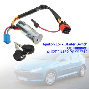 1999-2005 Citroen Xsara Picasso N68 Ignition Lock Starter Switch with 2 Keys 4162P0 Generic
