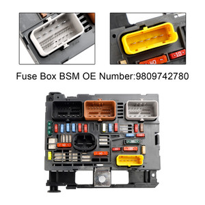 2008-2019 Citroen Berlingo Fuse Box BSM 9809742780 Generic