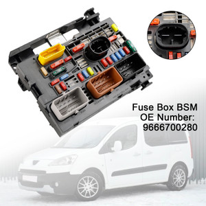 2008-2019 Peugeot Partner Fuse Box BSM 9666700280 Generic