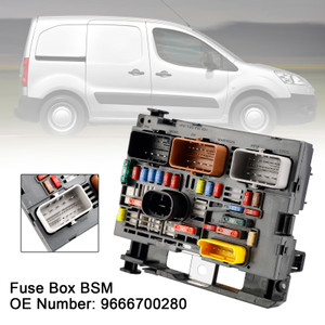 2008-2019 Citroen Berlingo Fuse Box BSM 9666700280 Generic