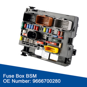 2008-2019 Citroen Berlingo Fuse Box BSM 9666700280 Generic