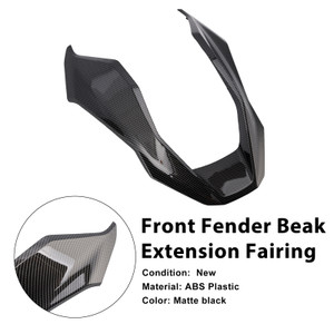 2024-2025 BMW R1300GS Front Fender Beak Extension Fairing Carbon Generic