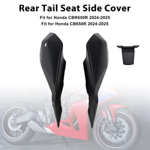 2024-2025 Honda CBR650R CB650R Rear Tail Seat Side Cover Black Generic