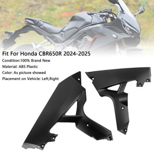 2024-2025 Honda CBR650R Hand Side Belly Frame Panel Fairing Cowl Black Generic