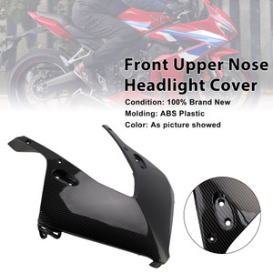 2024-2025 Honda CBR650R Front Upper Nose Headlight Cover Carbon Generic