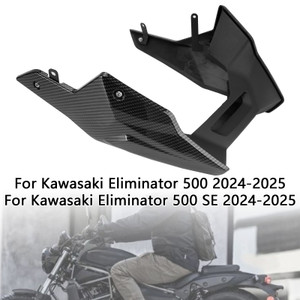 2024-2025 Kawasaki Eliminator 400 450 500 Lower Fairings Full Belly Pan Carbon Generic