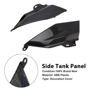 2024-2025 BMW R1300GS Side Tank Panel Carbon Generic