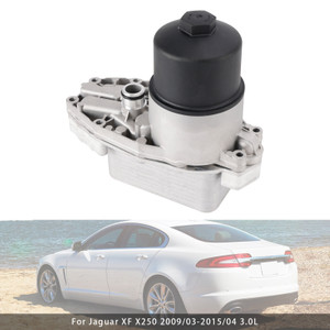 2009-2022 Jaguar XF X260 X250 XF Sportbrake XJ X351 Oil Cooler Engine Oil LR040738 Generic