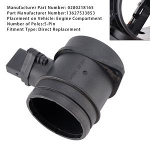 2005-2010 BMW X3 E83 Mass Air Flow Meter Sensor 0280218165 Generic