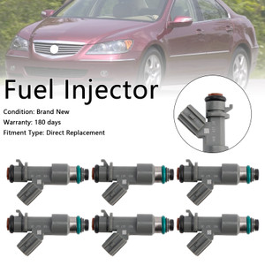 2005-2008 Acura RL 6X Fuel Injector 16450-RJA-A01 Generic