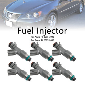 2007-2008 Acura TL 6X Fuel Injector 16450-RJA-A01 Generic