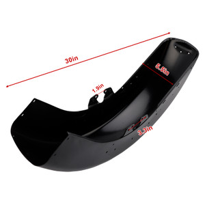 2014- later Harley-Davidson Electra Glide Ultra Limited - FLHTK Steel Front Fender Smoke Generic