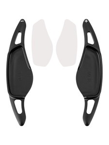 2016-2025 BMW 1/2/3/4/5/6/7/8 Series Steering Wheel Paddle Shifter Extensions Aluminium Black Generic
