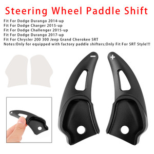Chrysler 200 300 Jeep Grand Cherokee SRT Paddle Shifter Extension Aluminium Black Generic