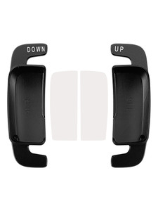 2021- Mercedes-Benz A/C/E/S/V/G-Class EQA Metris Steering Wheel Paddle Shifter Extension Aluminium Black Generic