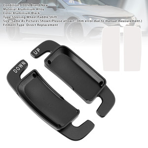 2021- Mercedes-Benz A/C/E/S/V/G-Class EQA Metris Steering Wheel Paddle Shifter Extension Aluminium Black Generic