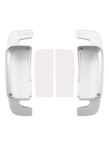 2021- Mercedes-Benz A/C/E/S/V/G-Class EQA Metris Steering Wheel Paddle Shifter Extension Aluminium Silver Generic