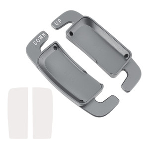 2021- Mercedes-Benz A/C/E/S/V/G-Class EQA Metris Steering Wheel Paddle Shifter Extension Aluminium Grey Generic