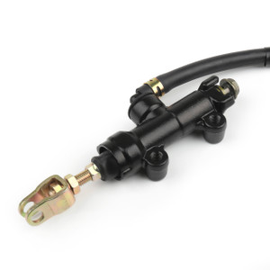 Rear Brake Master Cylinder Pump For Kawasaki ER250 Z250 Z300 ER400 ER500 EX250, Black