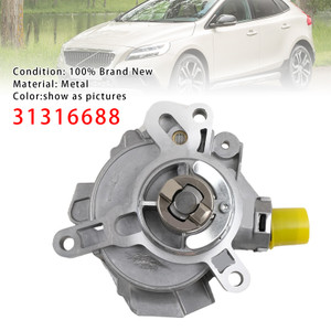 Volvo S60 S80 S90 V40 V60 V70 V90 XC40 Vacuum Pump 31316688 Generic