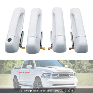 2012-2018 Ram 1500 2500 3500 4pcs Door Handles 1GH21GW7AF Generic