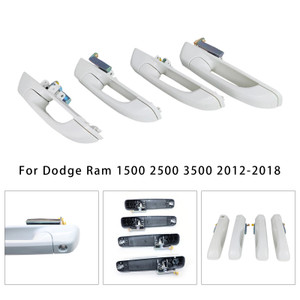 2012-2018 Ram 1500 2500 3500 4pcs Door Handles 1GH21GW7AF Generic
