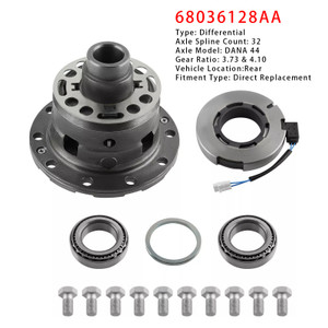2007-2011 Jeep Wrangler V6 3.8L Rear with Dana 44 Axle Rear Differential Case w/ Locker Kit 68036128AA Generic