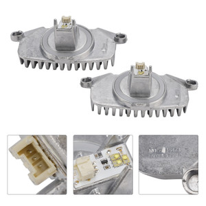 2012-2016 BMW 3 Series F30 F31 F34 Gran Turismo GT 2pcs LED Angel Eyes Ring Light Module Diode 63117398766 63117311243 Generic