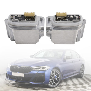 BMW 5 G30 G31 G38 2PCS Adaptive LED Headlight Turn Signal Light 63117214942 63117214941 Generic